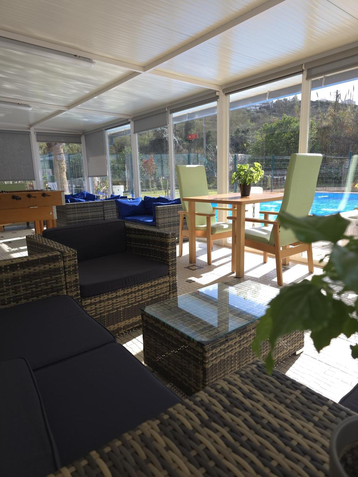 Hostel Jardins De Sao Luis Setubal Bagian luar foto